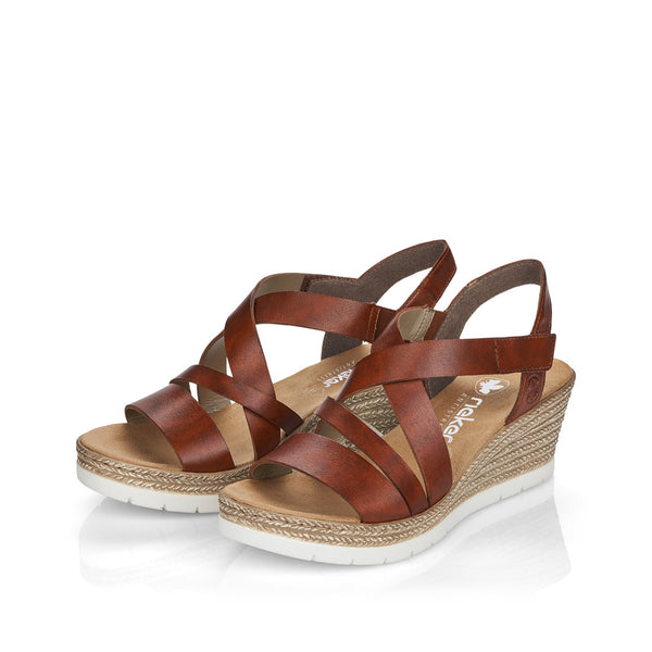 Rieker 61937-24 (Brown) - Women's