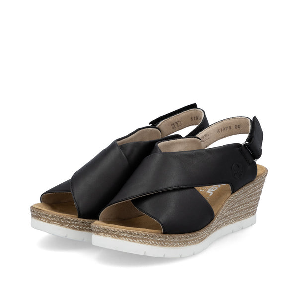 Rieker 61975-00 (Black) - Women's