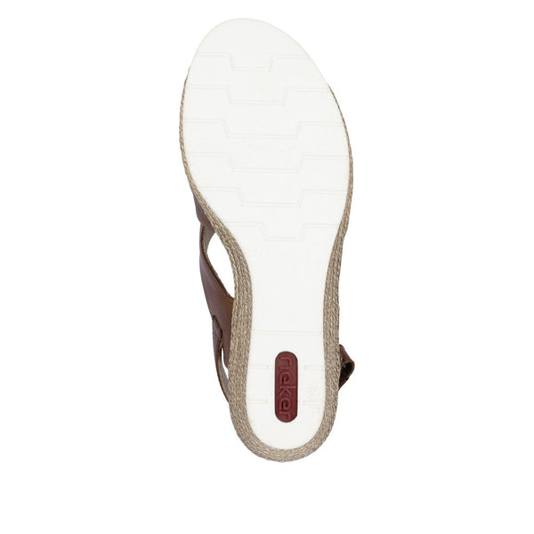 Rieker 61975-24 (Brown) - Women's