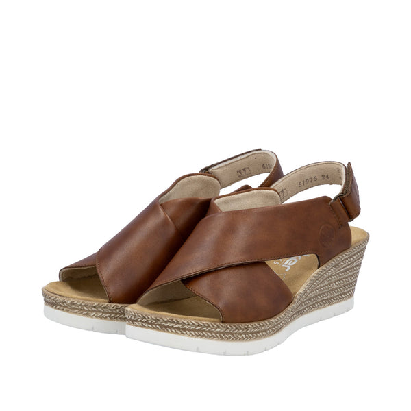 Rieker 61975-24 (Brown) - Women's