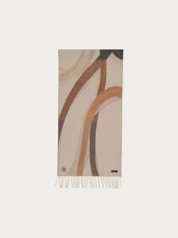 V. Fraas Scarf 620003 (Beige Multi)