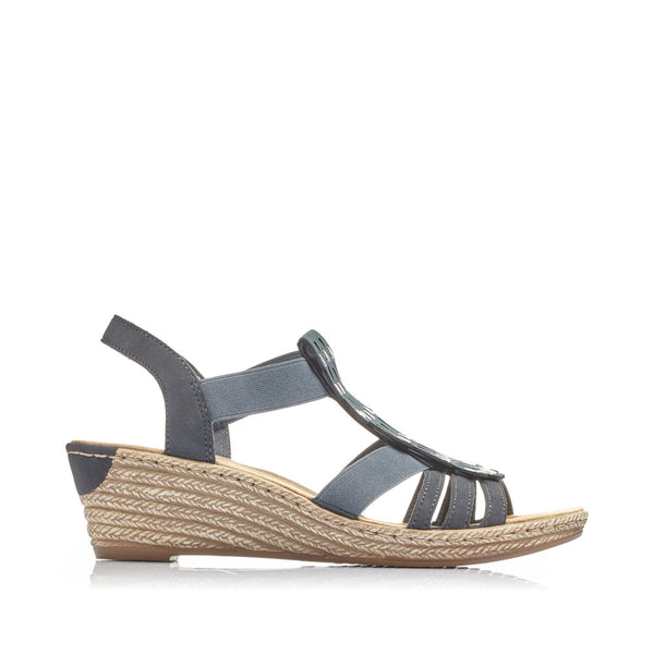 Rieker 62436-14 (Blue) - Women's