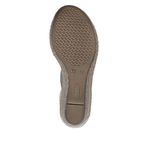 Rieker 62466-90 (Rose Metallic) - Women's