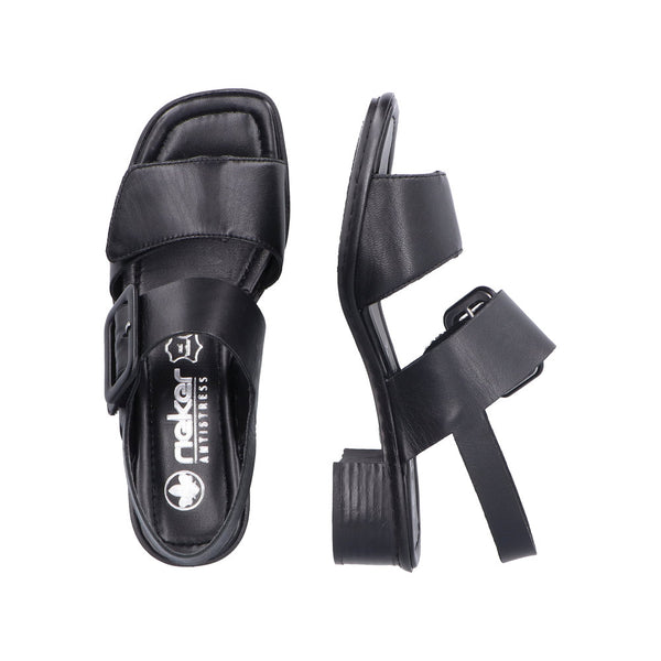 Rieker 62663-01 (Black) - Women's