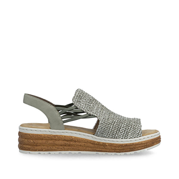 Rieker 62741-52 (Green) - Women's