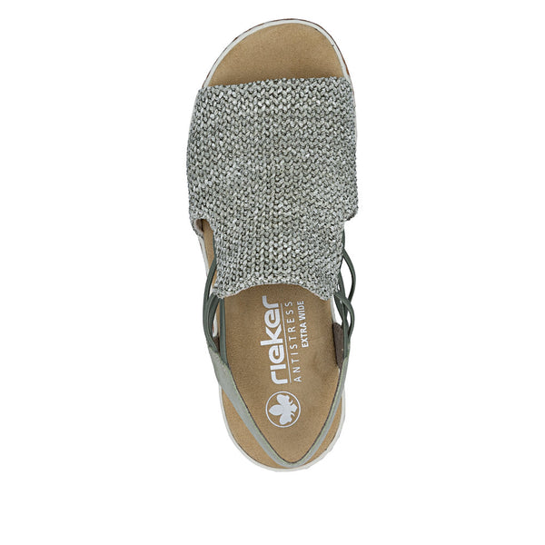 Rieker 62741-52 (Green) - Women's