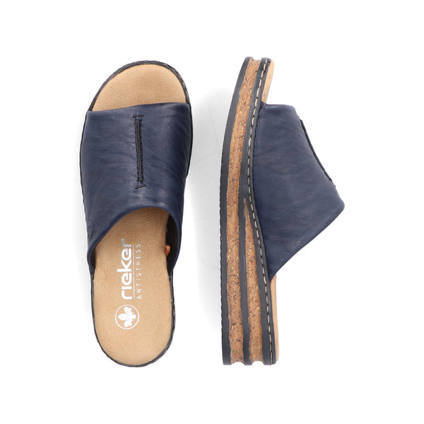 Rieker 62905-14 (Blue) - Women's