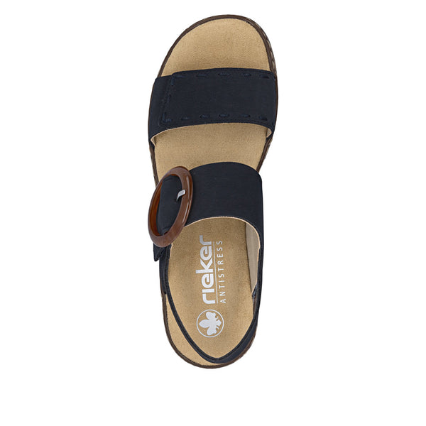 Rieker 62950-14 (Navy) - Women's
