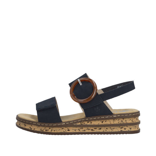 Rieker 62950-14 (Navy) - Women's