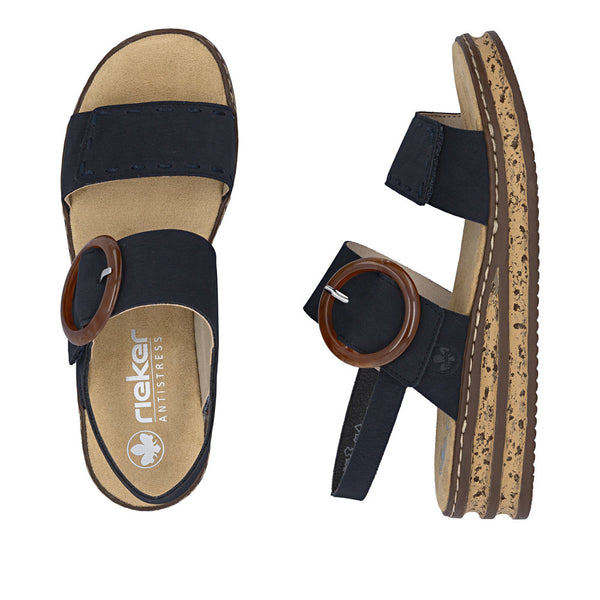 Rieker 62950-14 (Navy) - Women's
