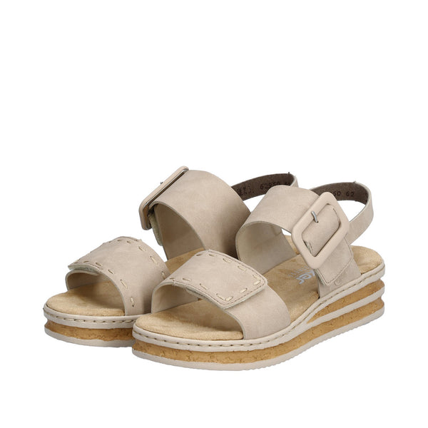 Rieker 62950-62 (Nude) - Women's