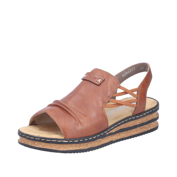 Rieker 62962-22 (Brown) - Women's