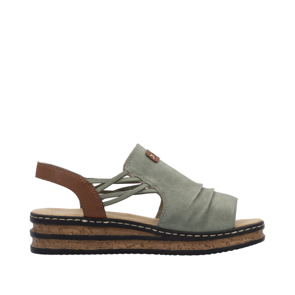 Rieker 62962-52 (Green) - Women's