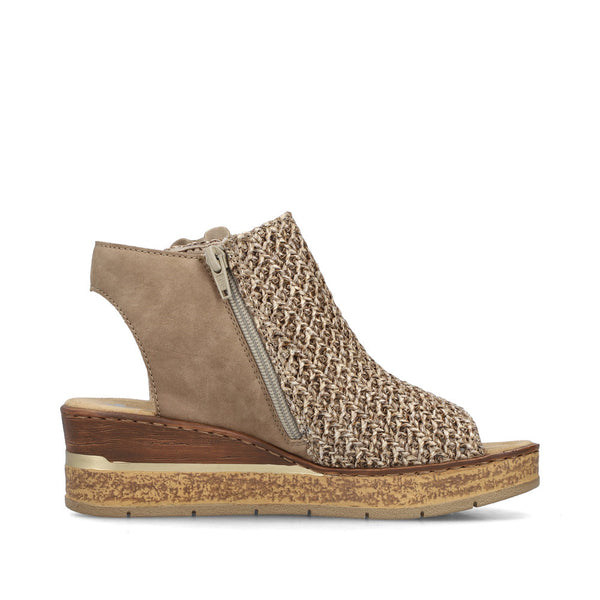 Rieker 63791-60 (Beige) - Women's