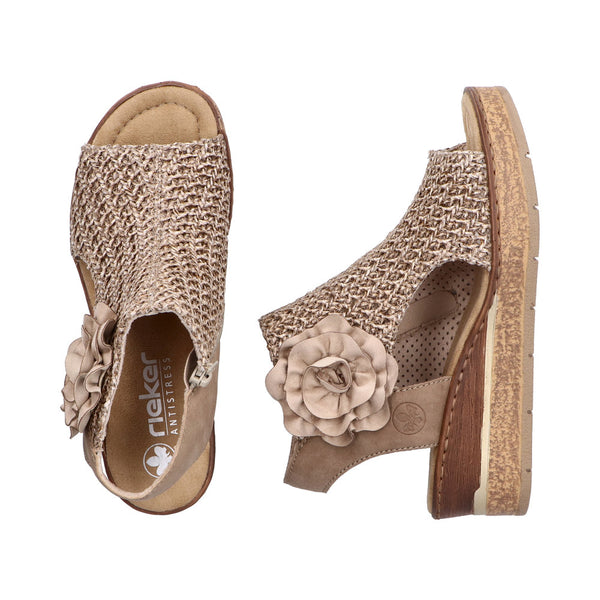 Rieker 63791-60 (Beige) - Women's