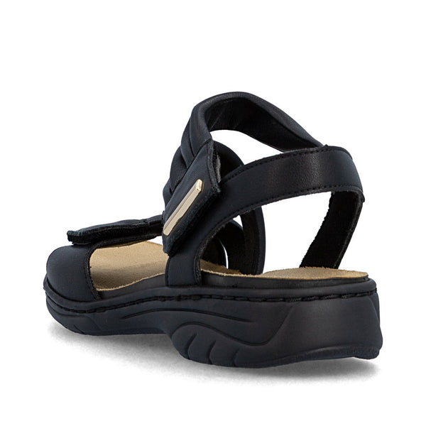 Rieker 64562-00 (Black) - Women's