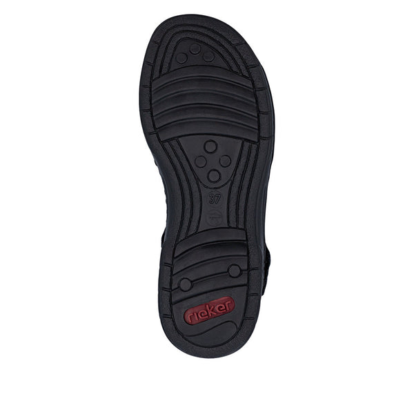 Rieker 64562-00 (Black) - Women's