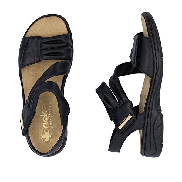Rieker 64562-00 (Black) - Women's