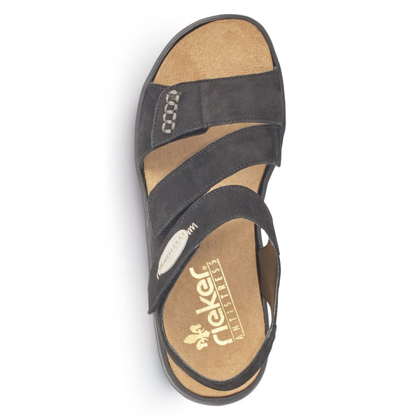 Rieker 64573-00 (Black) - Women's