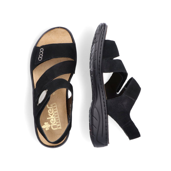 Rieker 64573-00 (Black) - Women's