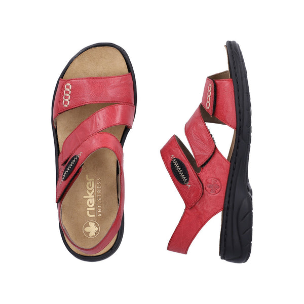 Rieker 64573-33 (Red) - Women's