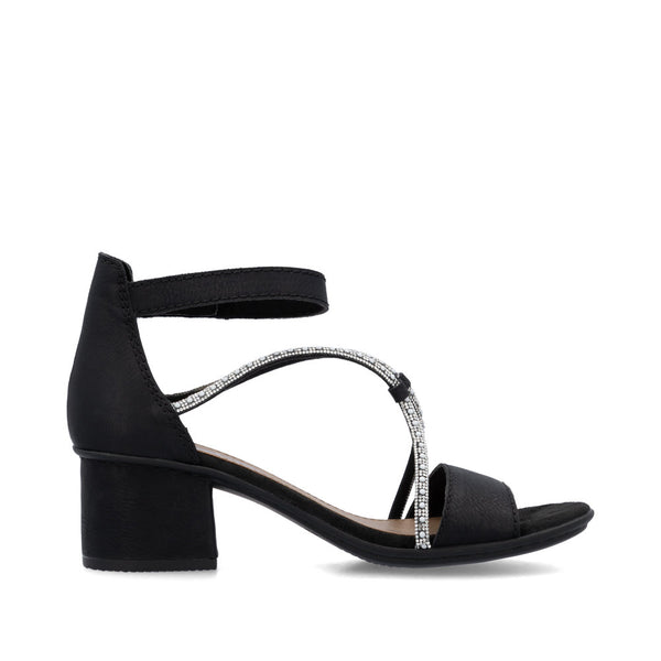 Rieker 64654-00 (Black) - Women's