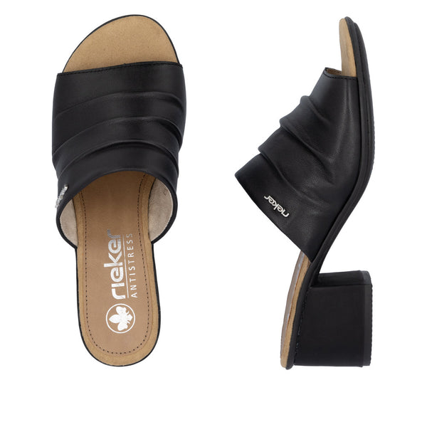 Rieker 64687-00 (Black) - Women's