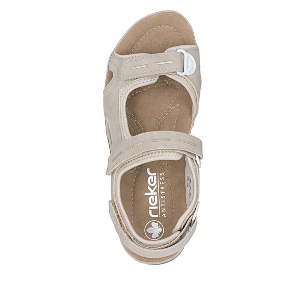 Rieker 64856-62 (Beige) - Women's