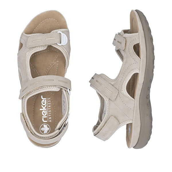 Rieker 64856-62 (Beige) - Women's