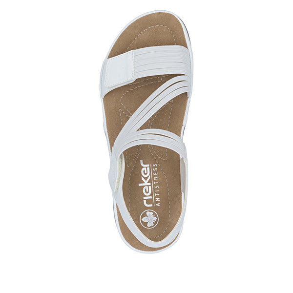 Rieker 64870-81 (White) - Women's