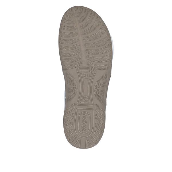 Rieker 64870-81 (White) - Women's