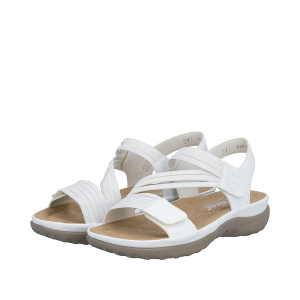 Rieker 64870-81 (White) - Women's