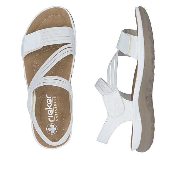 Rieker 64870-81 (White) - Women's