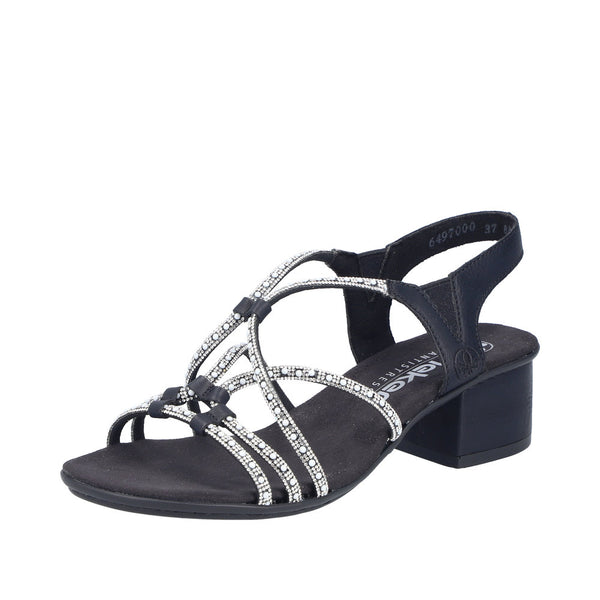 Rieker 64970-00 (Black) - Women's