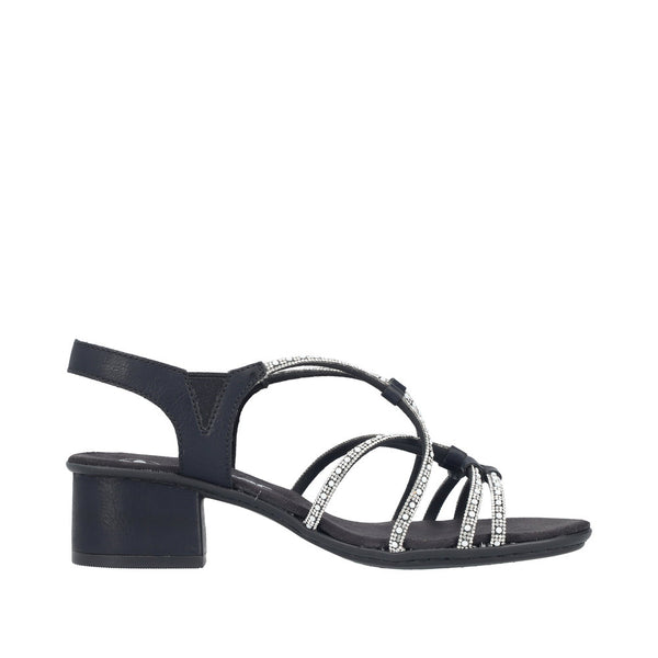 Rieker 64970-00 (Black) - Women's