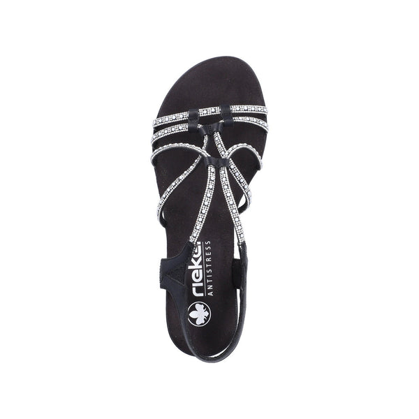 Rieker 64970-00 (Black) - Women's