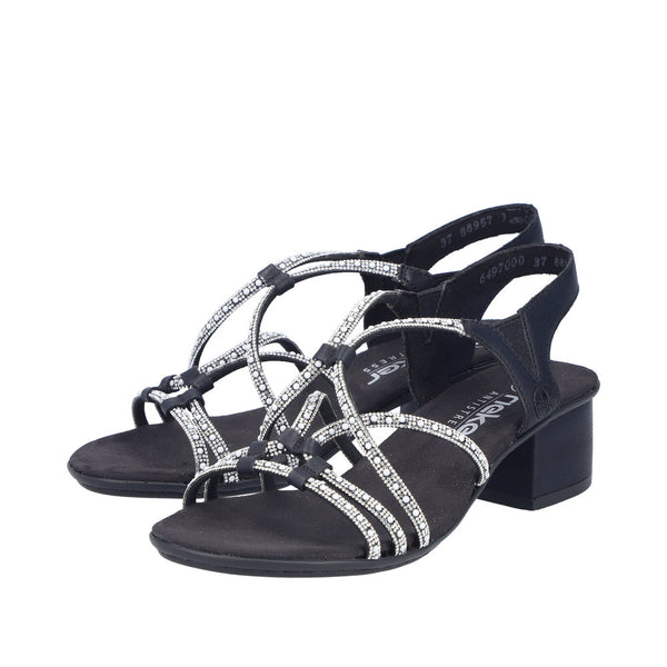 Rieker 64970-00 (Black) - Women's