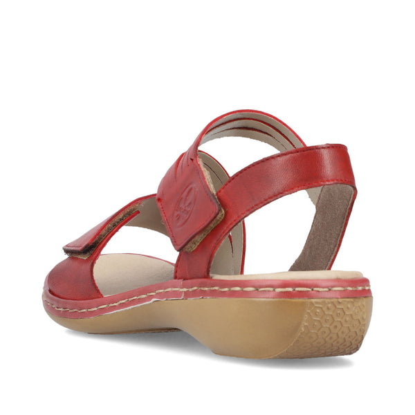 Rieker 65964-35 (Red) - Women's