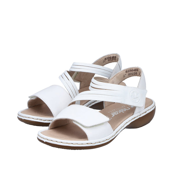 Rieker 65964-80 (White) - Women's