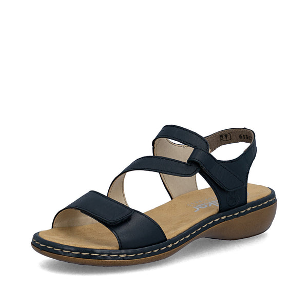 Rieker 659C7-16 (Navy) - Women's