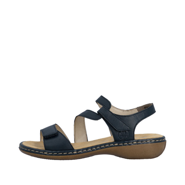 Rieker 659C7-16 (Navy) - Women's