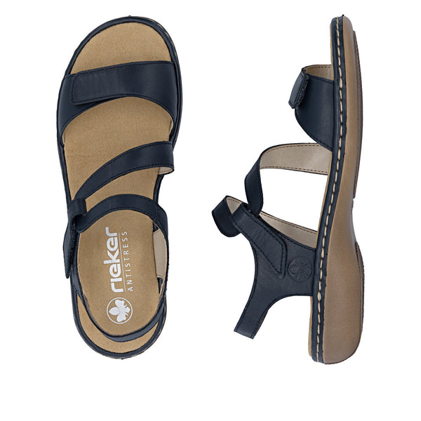 Rieker 659C7-16 (Navy) - Women's