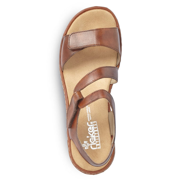 Rieker 659C7-24 (Brown) - Women's