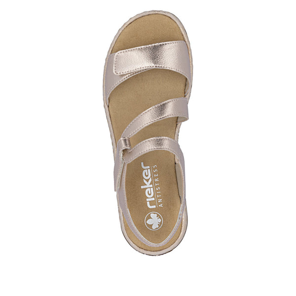 Rieker 659C7-89 (Rose Gold) - Women's