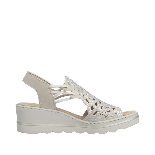 Rieker 67465-62 (Beige) - Women's
