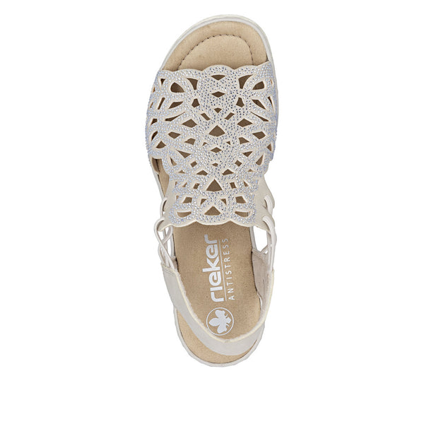 Rieker 67465-62 (Beige) - Women's