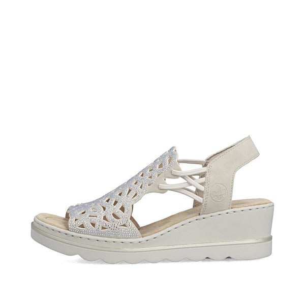Rieker 67465-62 (Beige) - Women's