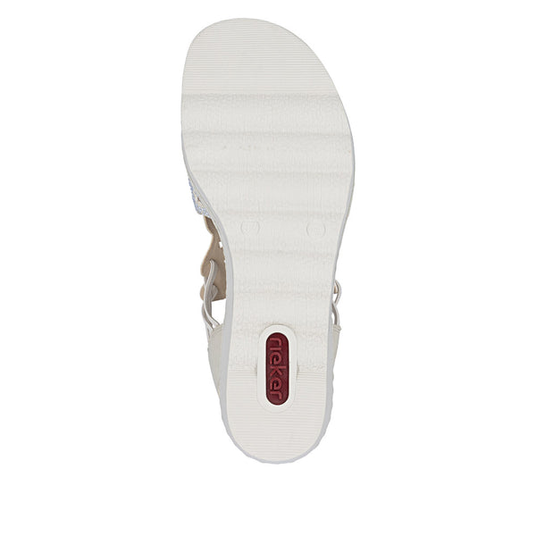 Rieker 67465-62 (Beige) - Women's