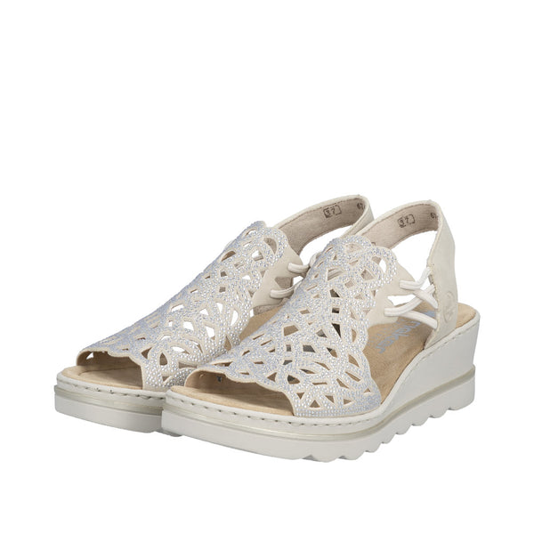 Rieker 67465-62 (Beige) - Women's