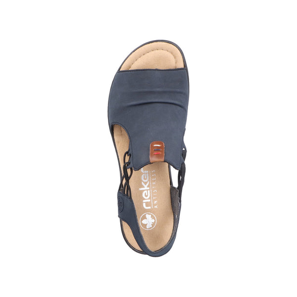 Rieker 68175-14 (Navy) - Women's